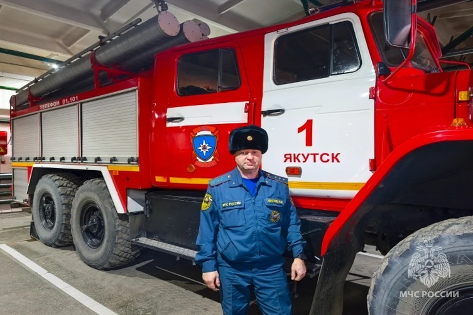 К водителям пожарных автомобилей предъявляются строгие требования Фото: МЧС Якутии
