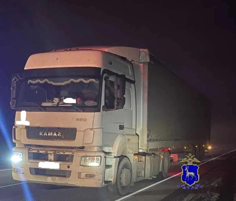 Водитель большегруза наехал на пешехода при обгоне на трассе "Обход Сызрани"