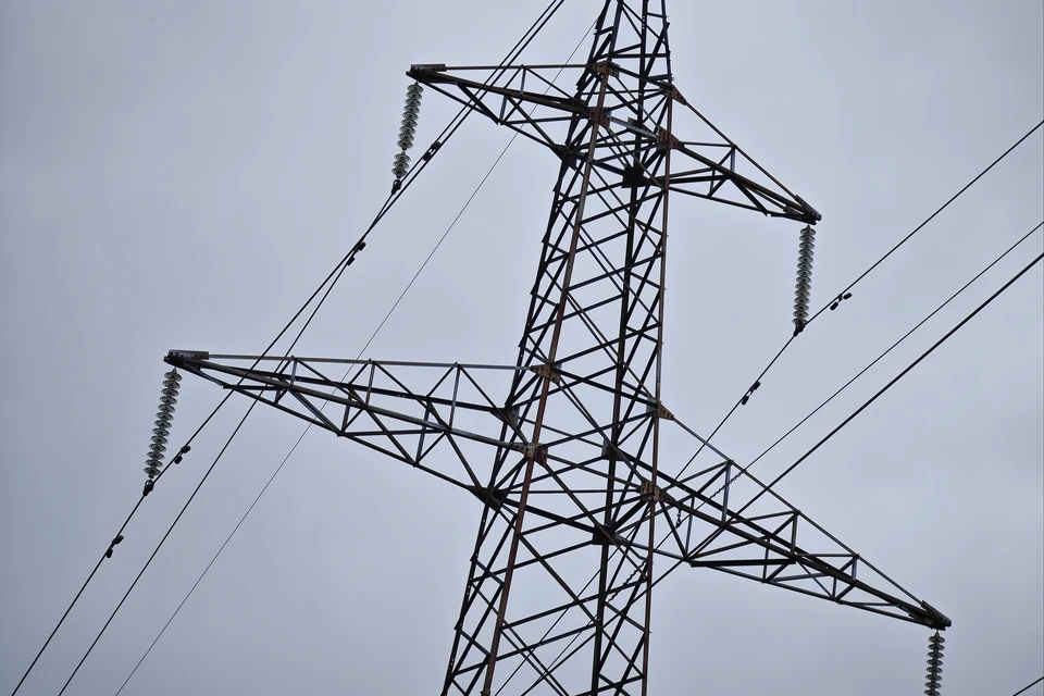 На электростанции случился пожар.