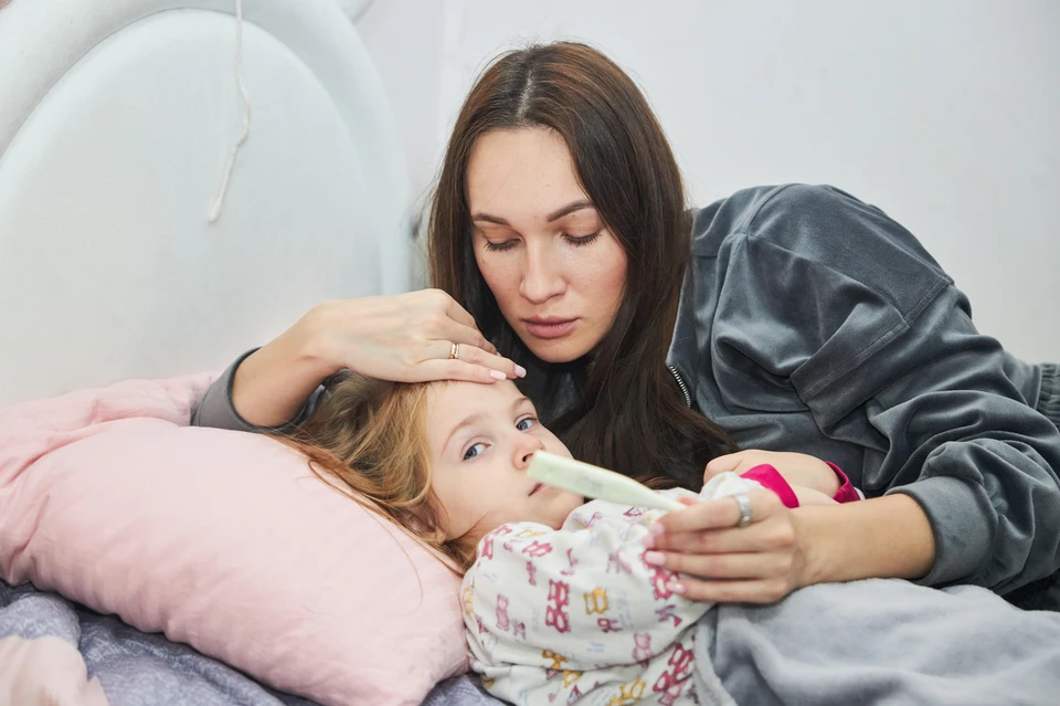 Дети стали чаще болеть простудами.