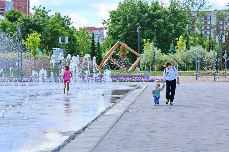 Так выглядит Парк поколений. Фото: Смольный