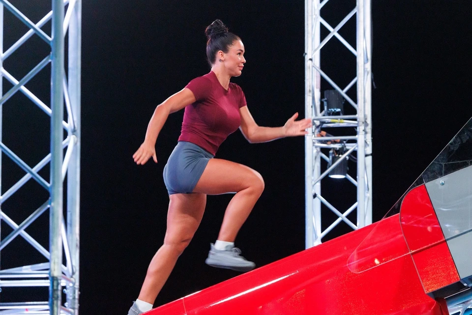 Татьяна Ларина представляет на шоу Пермь. Фото предоставлено телеканалом СТС