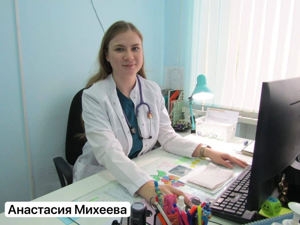 Врач-эндокринолог Анастасия Михеева вернулась в свой родной город после обучения в Оренбургском государственном медицинском университете