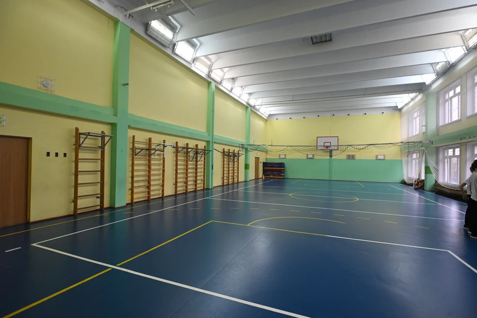 В сельской школе Ульяновской области обновили спортзал благодаря прокуратуре