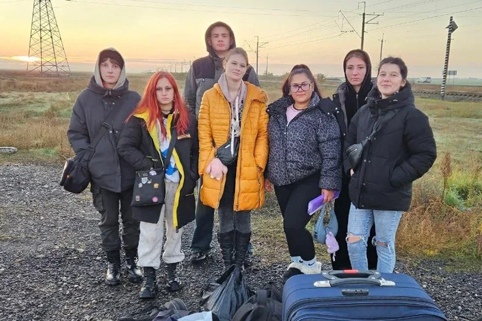 Херсонские волонтеры отправились в лагерь «Курский рубеж» Фото: ЕР