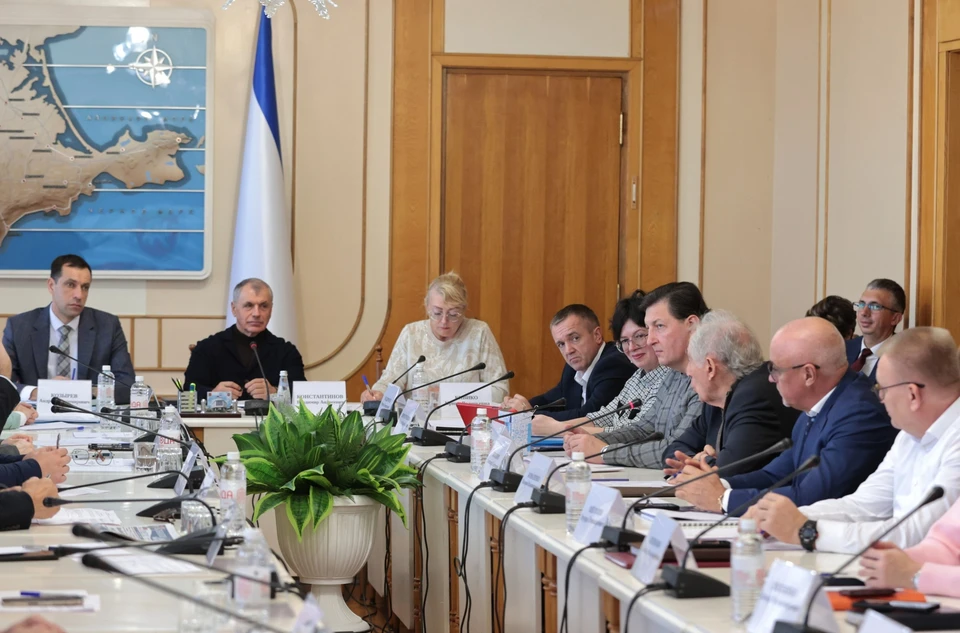 В Крыму обсудили социально-экономическое развитие республики. Фото: Владимир Константинов/Tg