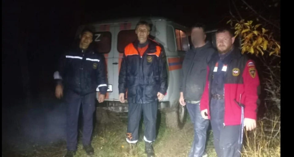 Поиски затрудняли непогода и темнота. Фото: МЧС Крыма/Tg