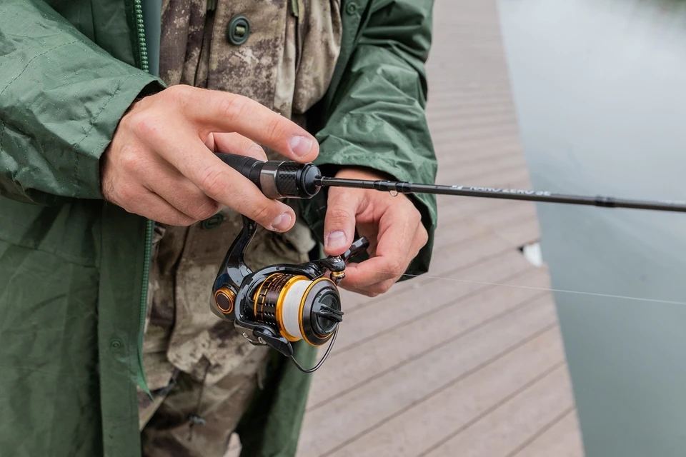 Улов он смог поймать на реке Обь.