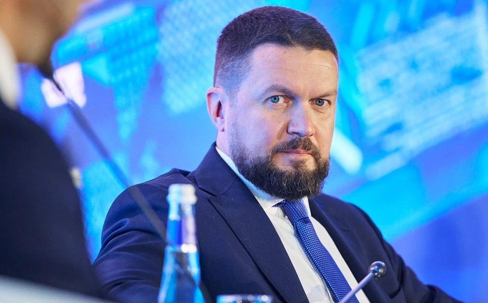 Дмитрий Средин выступил на пленарной сессии «Новый инвестиционный цикл: быстрее, выше, сильнее» / Фото: пресс-служба ВТБ