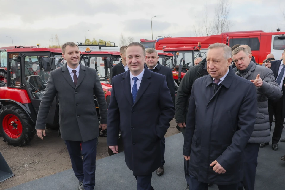 В Петербурге будут производить белорусские машины. Фото: www.gov.spb.ru