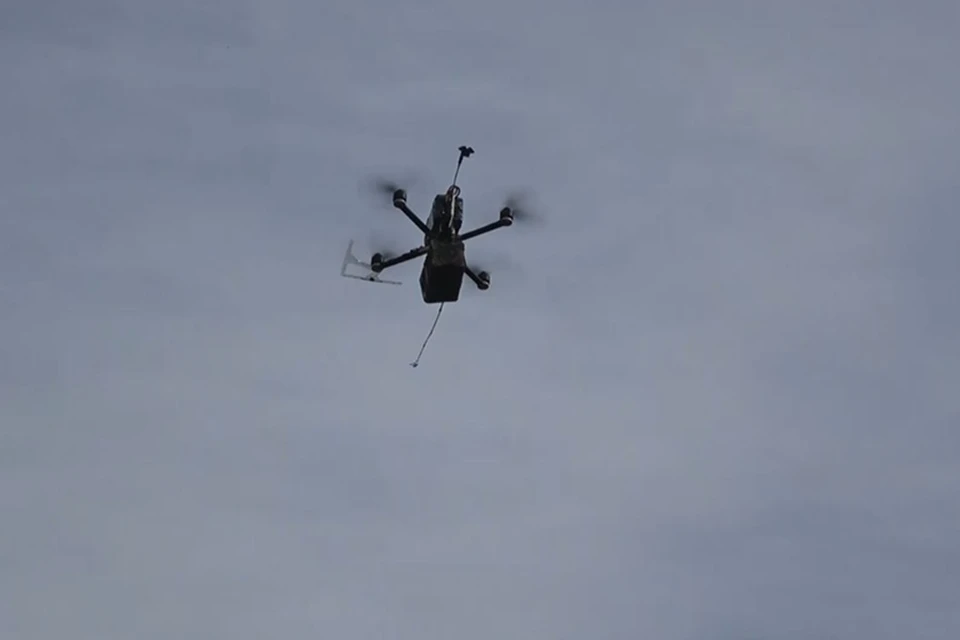 БПЛА ВС РФ дистанционно заминировали логистические пути ВСУ в Красноармейске. Фото: Минобороны России