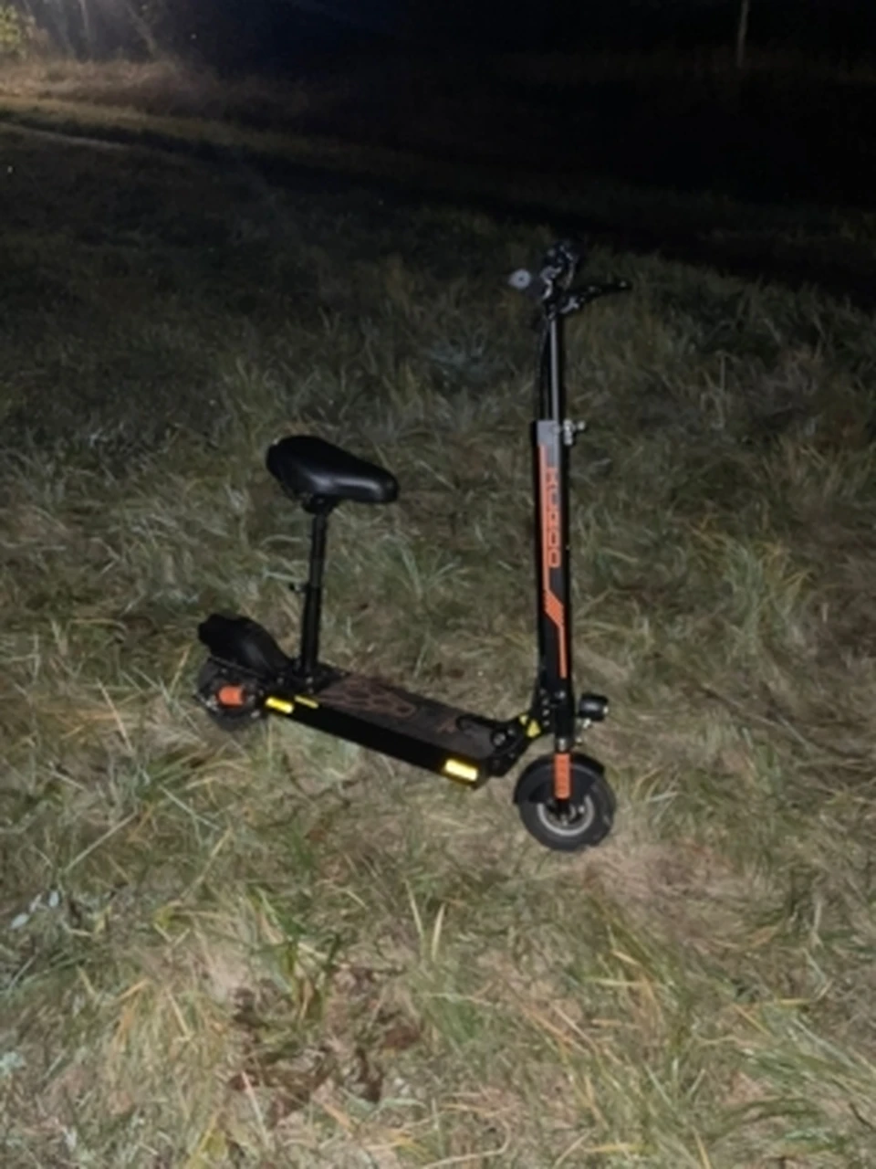 Мальчик потерял управление техникой