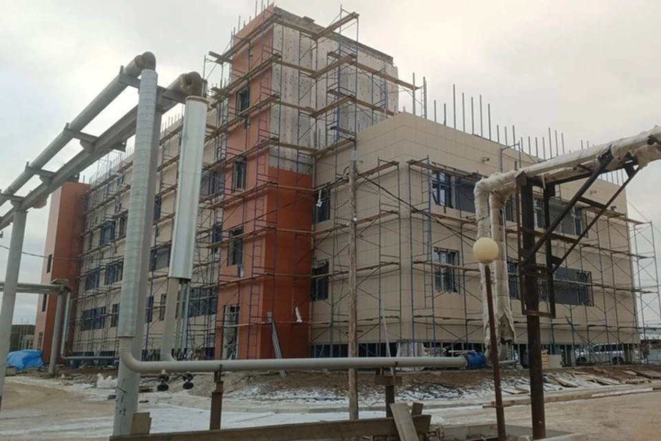 Восемь крупных медицинских учреждений строятся в Якутии. Фото: минздрав Якутии