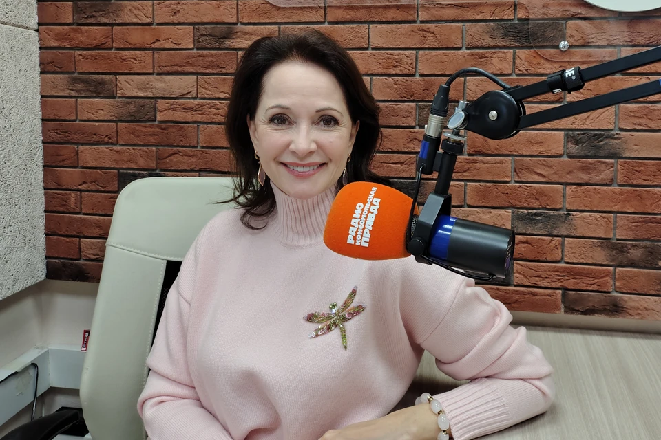 Ольга Кабо в студии радио «КП-Челябинск».