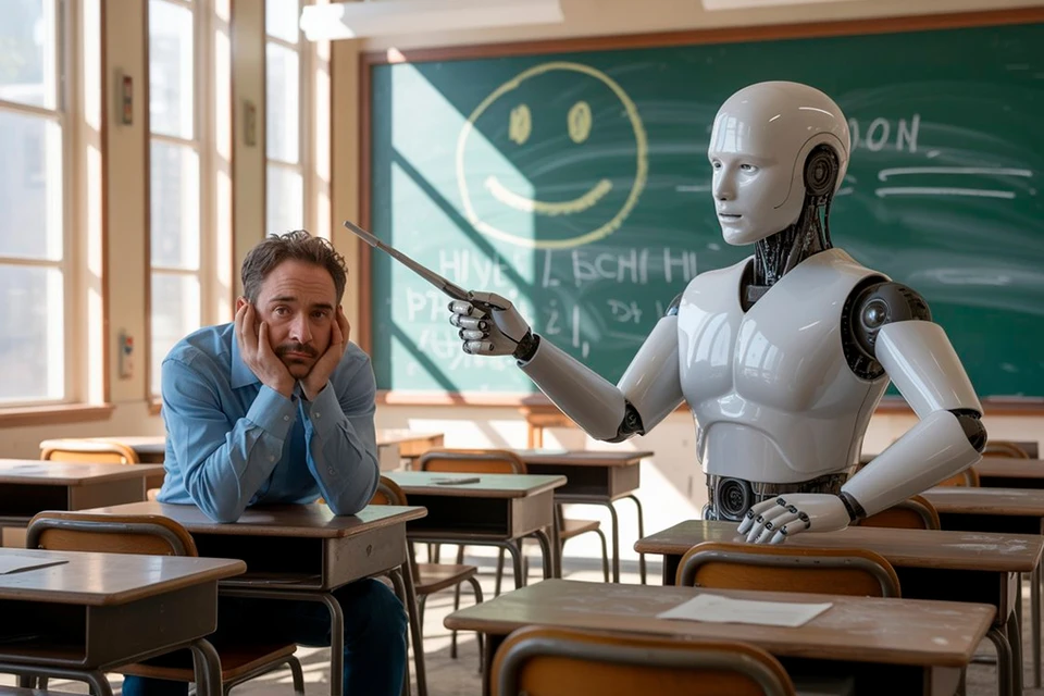 ИИ очень старается нам помочь. Но пока не очень разбирается в реальном мире. Фото: Анастасия ПОМЕРАНЦЕВА/Нейросеть