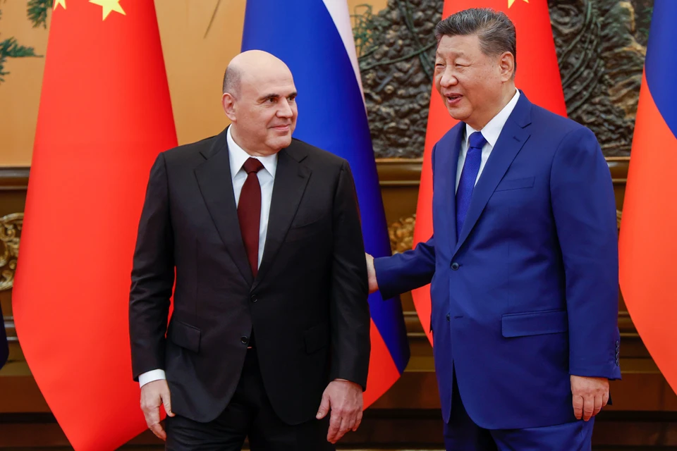 Михаил Мишустин встретился с председателем КНР Си Цзиньпином. Фото: Дмитрий Астахов/POOL/ТАСС