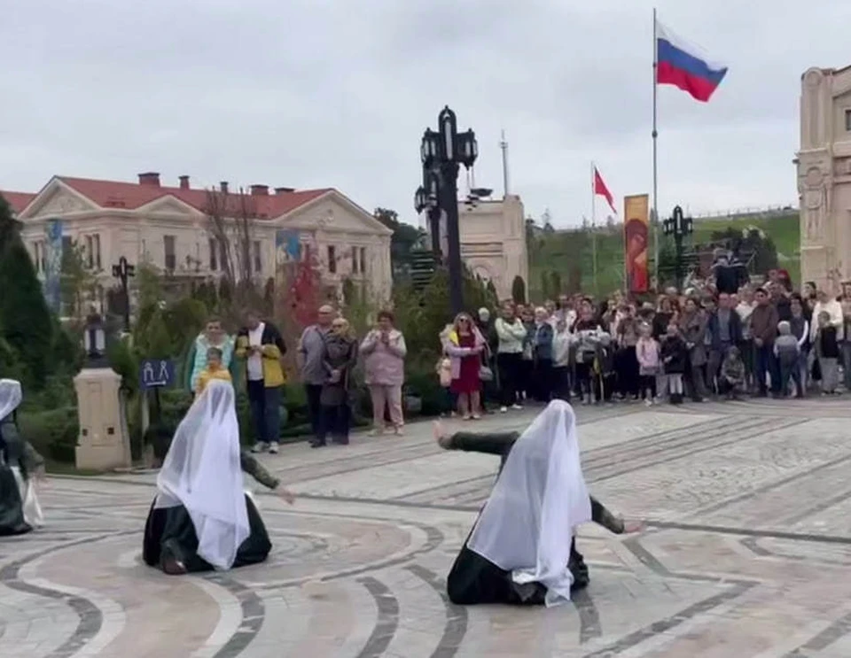 Фестиваль «Единство народов Таврического полуострова». Фото: кадр видео Новый Херсонес/Tg