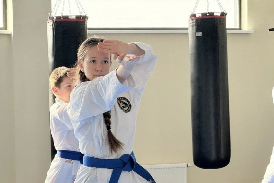 Сборная ДНР по восточному боевому единоборству провела в Алуште учебно-тренировочные сборы. Фото: ТГ/Ширшов