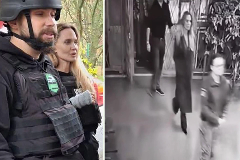 Анжелина Джоли заглянула в украинский ТЦК.