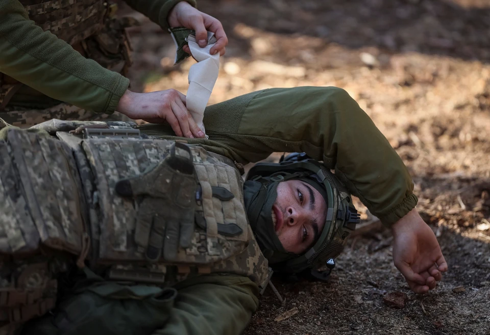 Бригада ВСУ на Хатненском участке состоит из калек, отказников и дезертиров