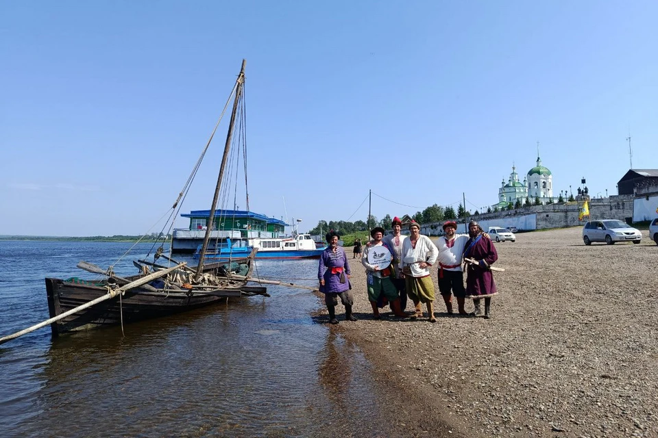Летом «Такмак» сходил за 400 км вниз по Енисею. Фото: Красноярское отделение РГО