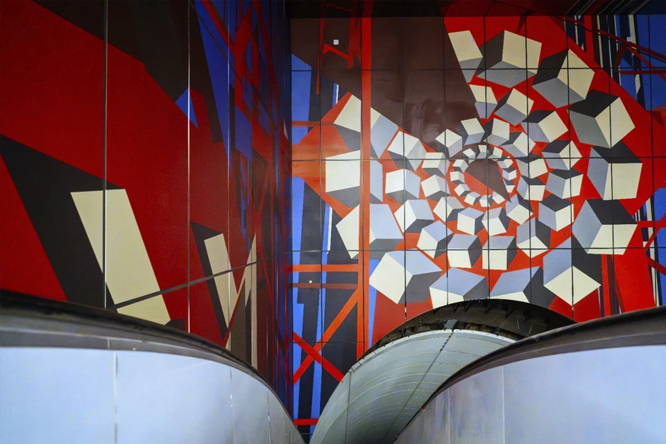 Панно завершили. Фото: gov.spb.ru