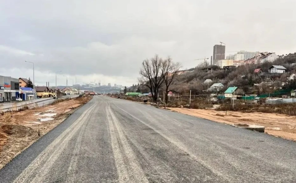 В Уфе расширят улицу Пугачёва до гипермаркета «Лента». Фото: телеграм-канал Илвира Нурдавлятова.