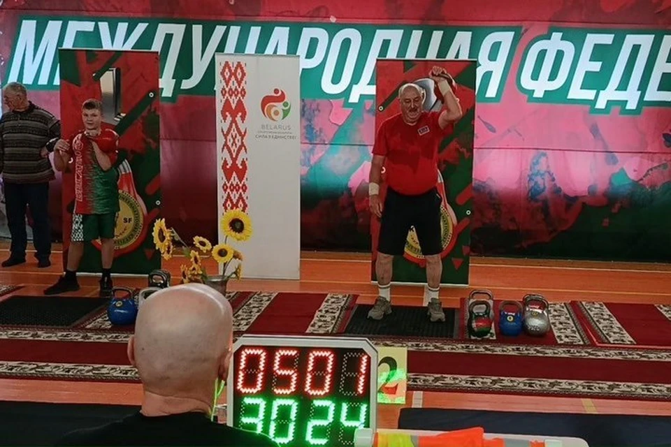 Результат Ивана Баева – 804 подъема – принес ему заслуженное первое место. Фото: Личный архив