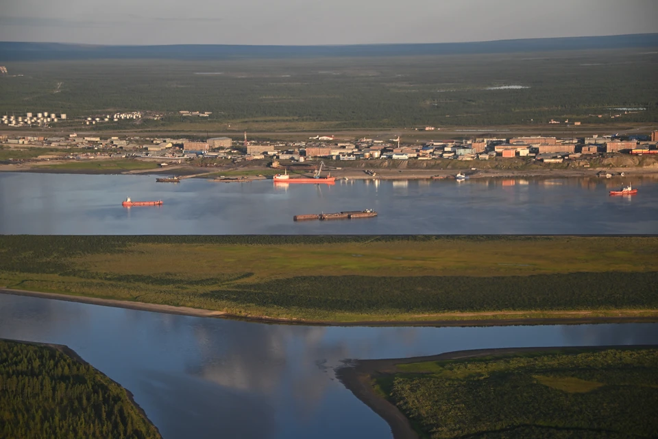 В Ростовской области столкнулись два теплохода.