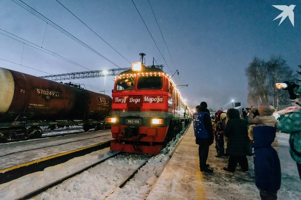 Поезд Деда Мороза вновь приедет в Ижевск