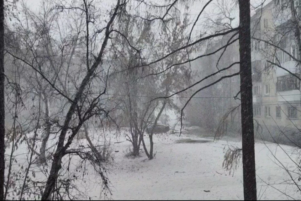 Семь рейсов из Иркутска в Бодайбо отменили из-за снегопада. Фото: подписчик тг-канала КП-Иркутск