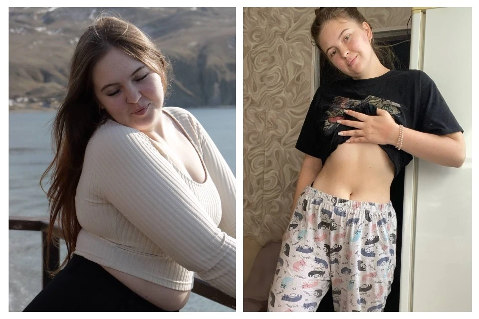 С ростом 174 сантиметров Юлия весила 96 кило. Фото: Юлия Бабкова/Личный архив