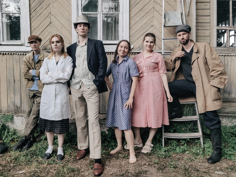 Чтобы снять 15 минут кино, команда работала с семи утра до двух ночи. Фото Игоря Лобачёва