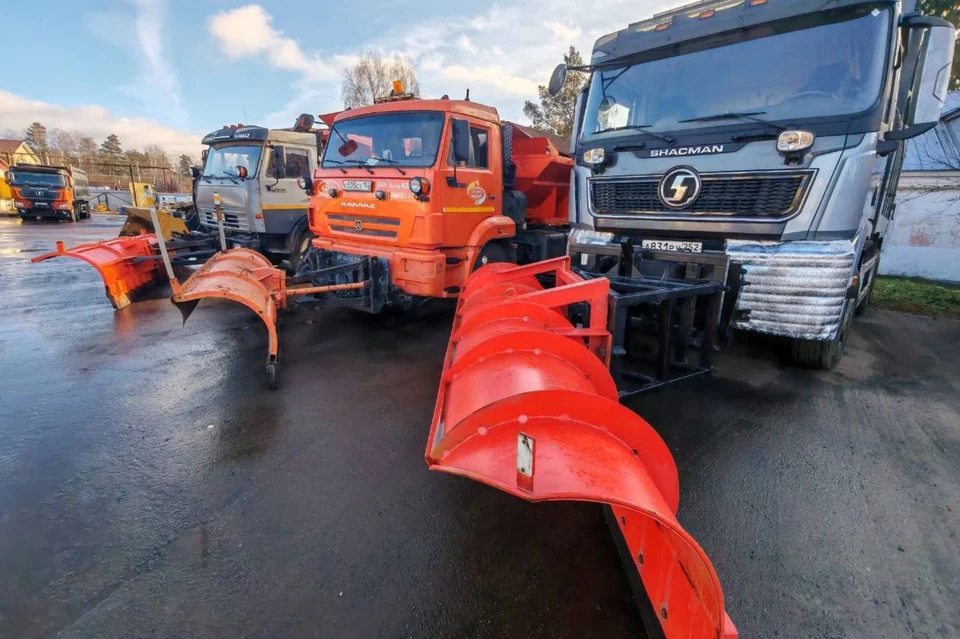 Дорожники почти на 90% готовы к зиме в Нижегородской области. Фото: ГУАД Нижегородской области.