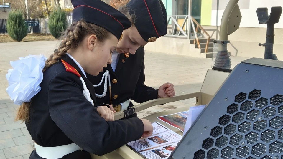 Кадетов в этот день знакомили с военными вузами страны