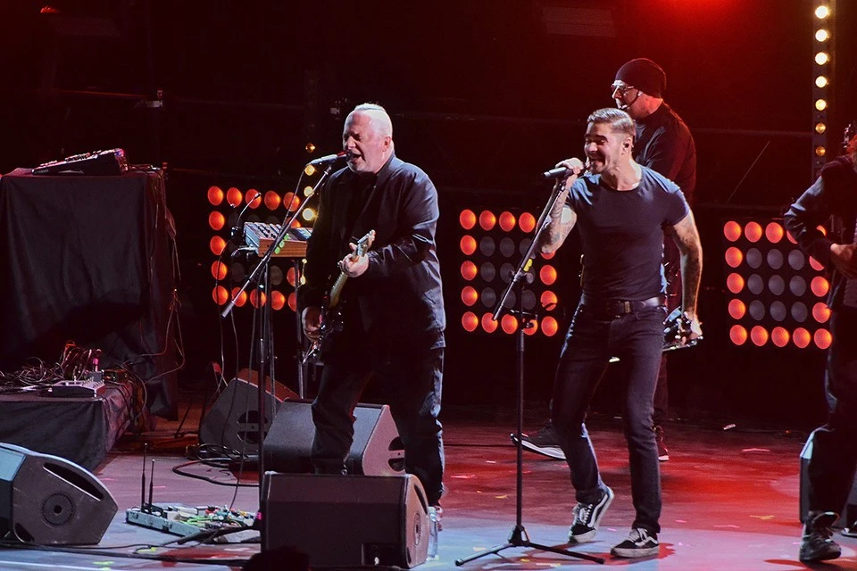 Юра Музыченко из группы The Hatters и Вадим Самойлов