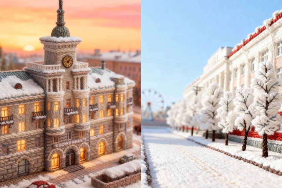 В новогодней сказке оживут популярные и исторические места Барнаула!