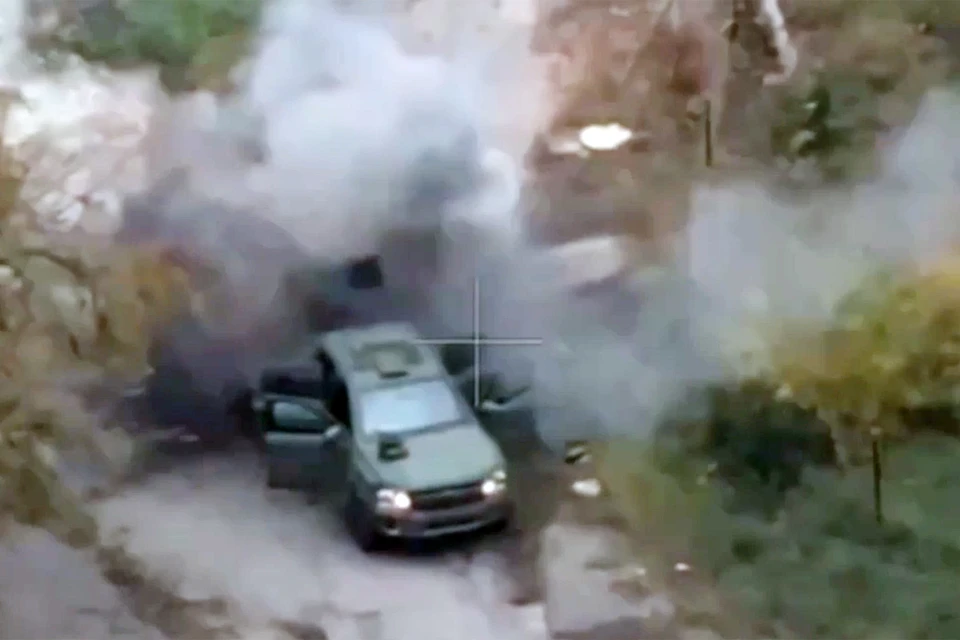 Боевая работа операторов FPV-дронов