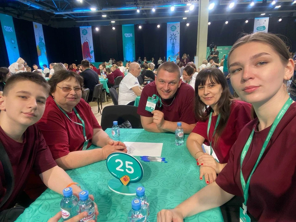 Семья Хрисанфовых участвуют в конкурсе во второй раз