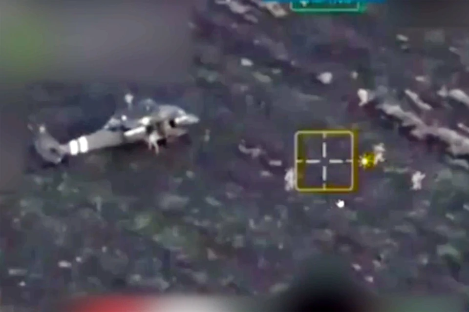 Уничтожение десанта ВСУ