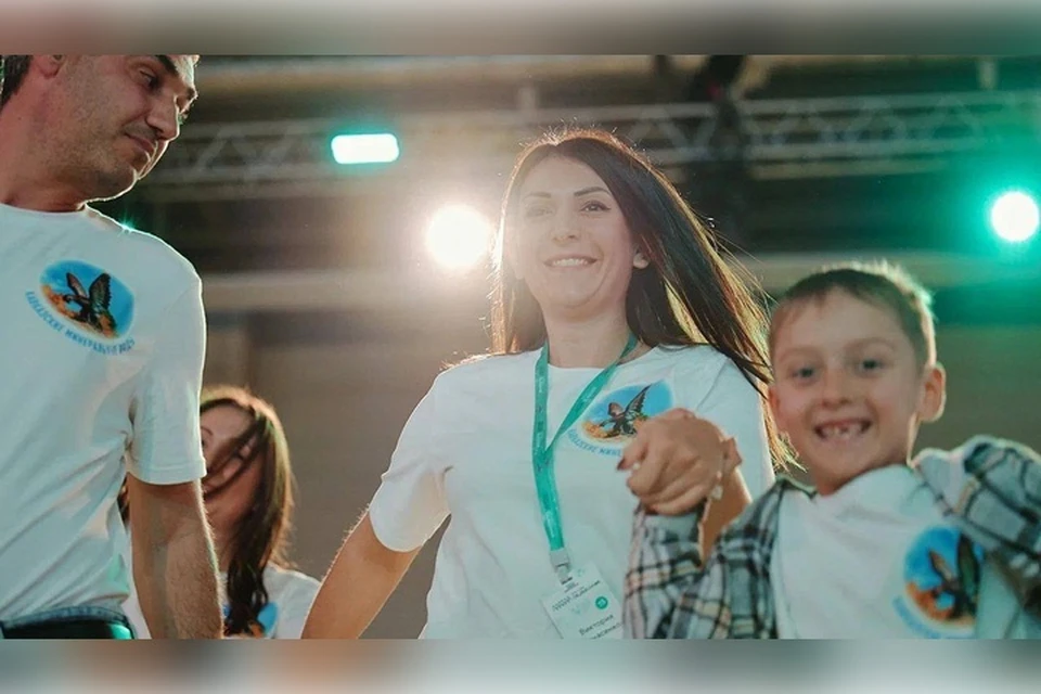 Семья Халанчук-Бабий вышла в финал всероссийского конкурса. Фото: тг-канал Евгения Балицкого