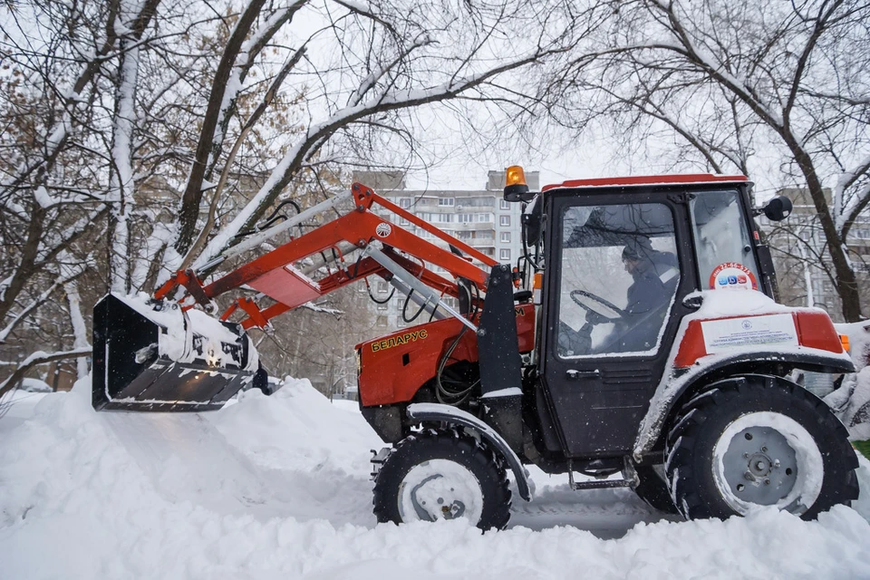 На улицах региона будут работать грейдеры, погрузчики, тракторы, комбинированные дорожные машины