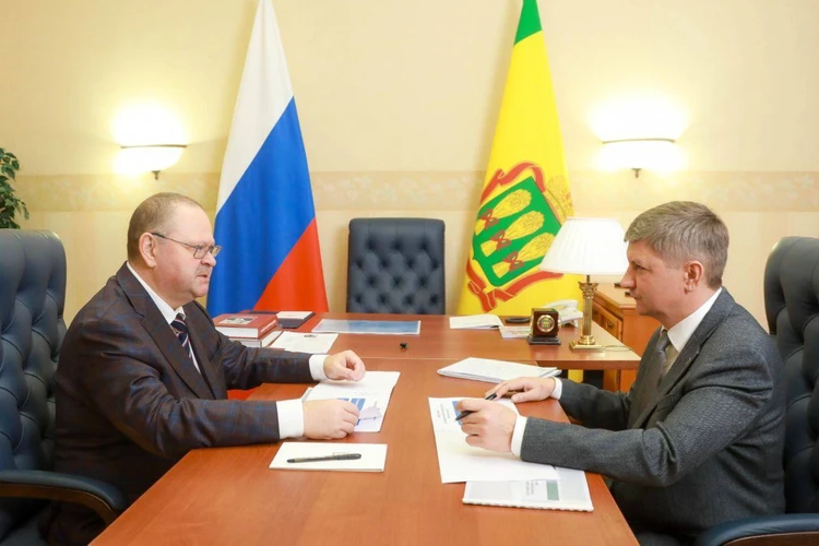 Олег Мельниченко встретился с и.о. главы Кузнецка