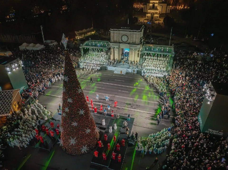 5 декабря в Кишиневе стартуют новогодние праздники. Фото: соцсети