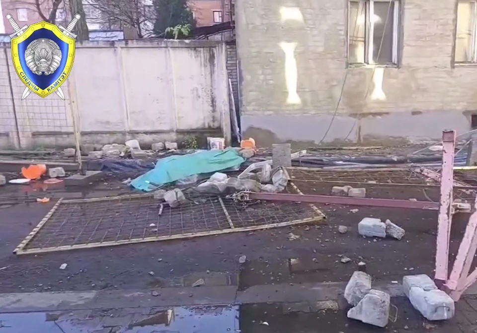 Трагедия произошла в Бресте. Фото: кадр видео СК Беларуси