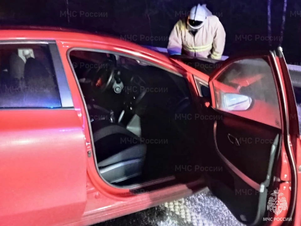 На трассе М3 «Украина» в Калужской области произошло ДТП с участием «Киа Сид».