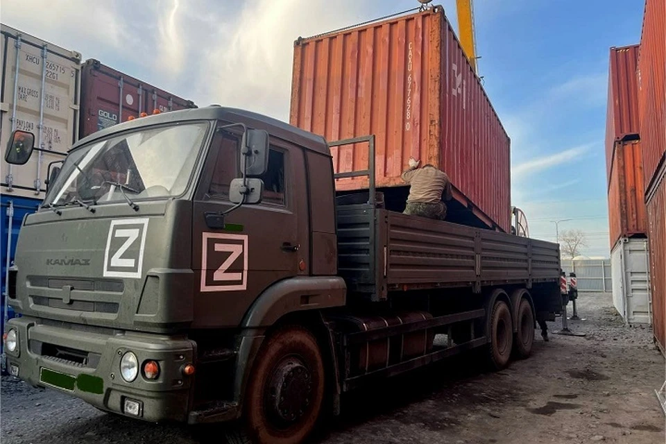 Контейнеры - основа для быстрого развертывания позиций в полевых условиях. Фото: сайт правительства Ростовской области