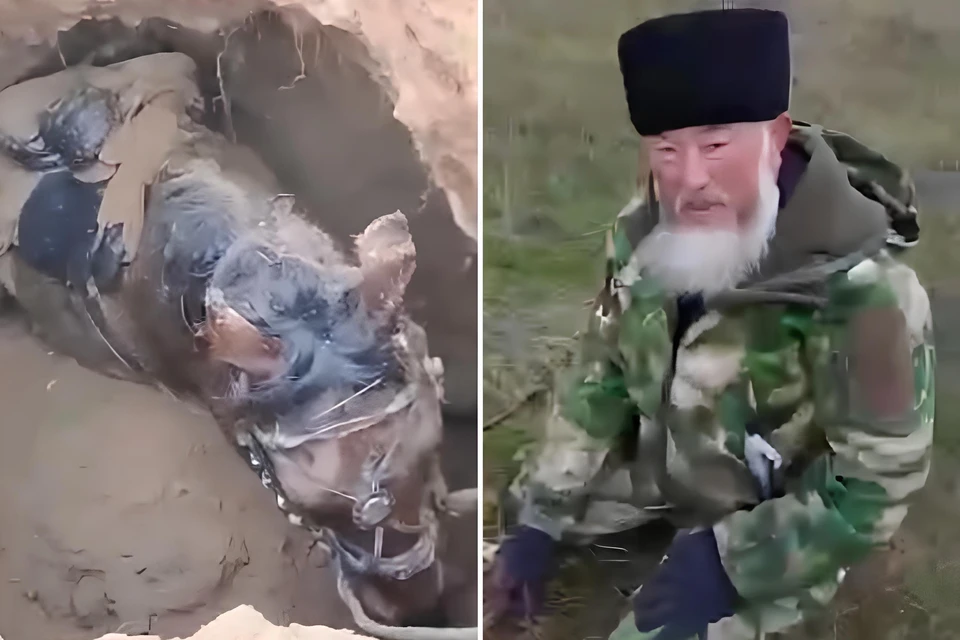 Гурхан, в который провалился дагестанец, оказался редким из-за хорошего состояния. Фото: стоп-кадр видео