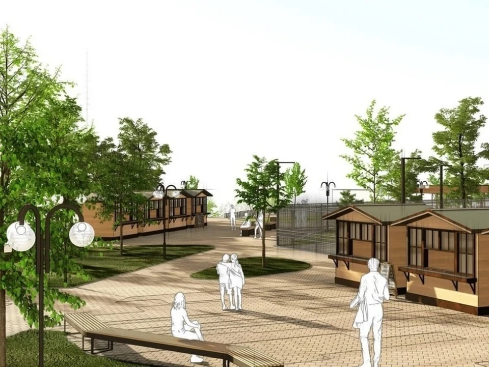 Проект смотровой за филармонией. Фото с сайта администрации Владимира.