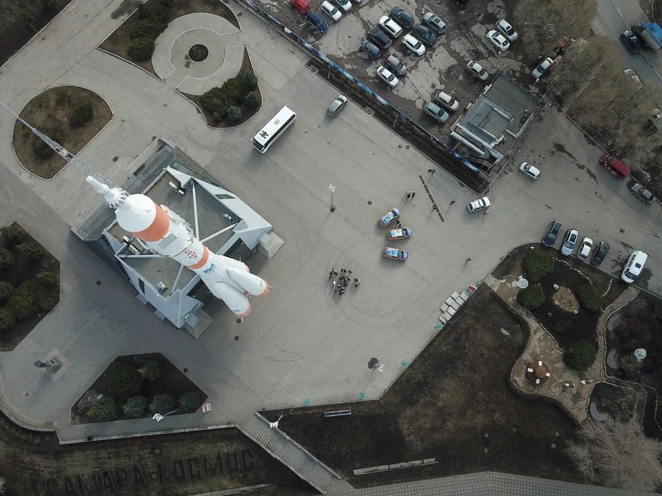 Планетарий возводят на проспекте Ленина